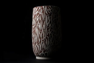 Thumbnail of Herons on Vase