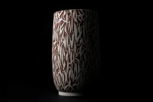 Thumbnail of Herons on Vase
