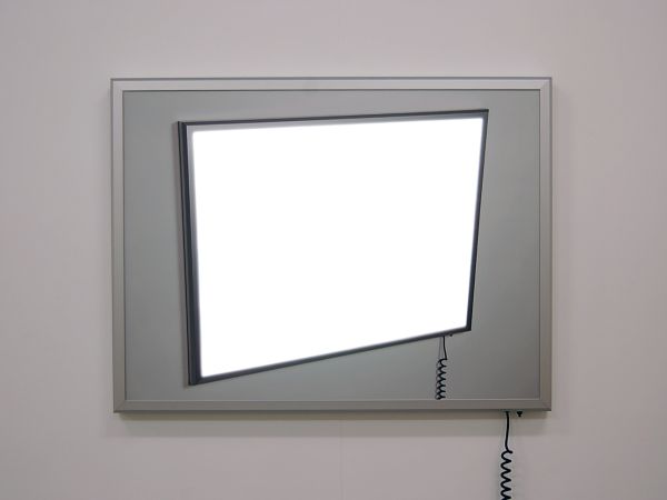 Lamp switched on