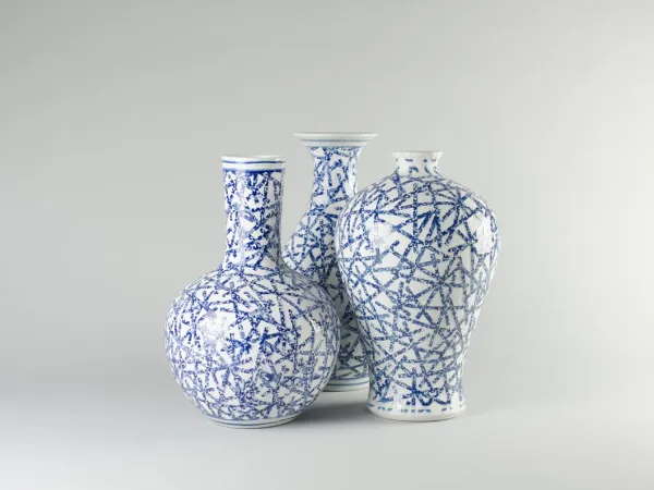 Striped Ming No.13,14,15 (from left to right)
