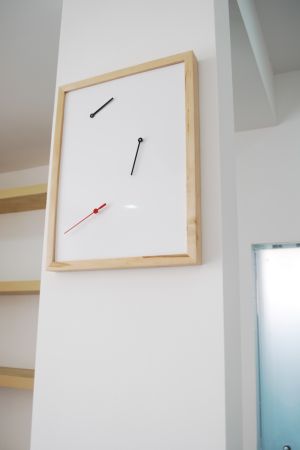 Clock = RIBBA frame + RUSCH wall clock (3 pieces)