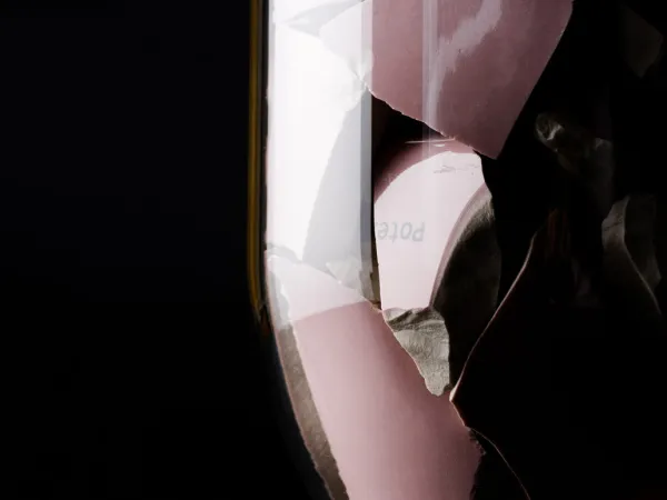Vase Porcelain (pink)