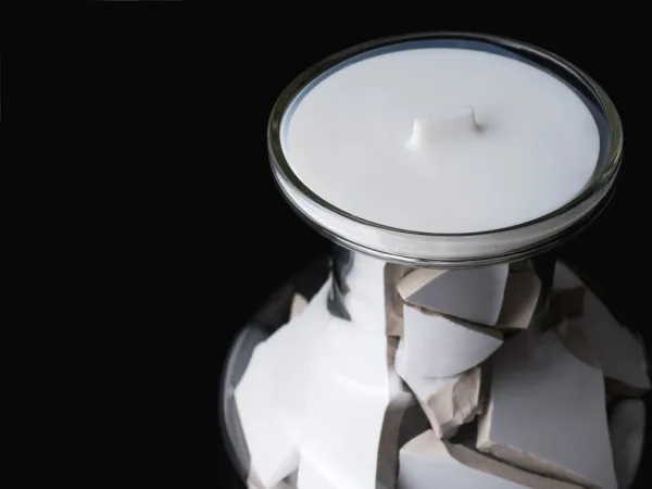 Vase Porcelain (white)